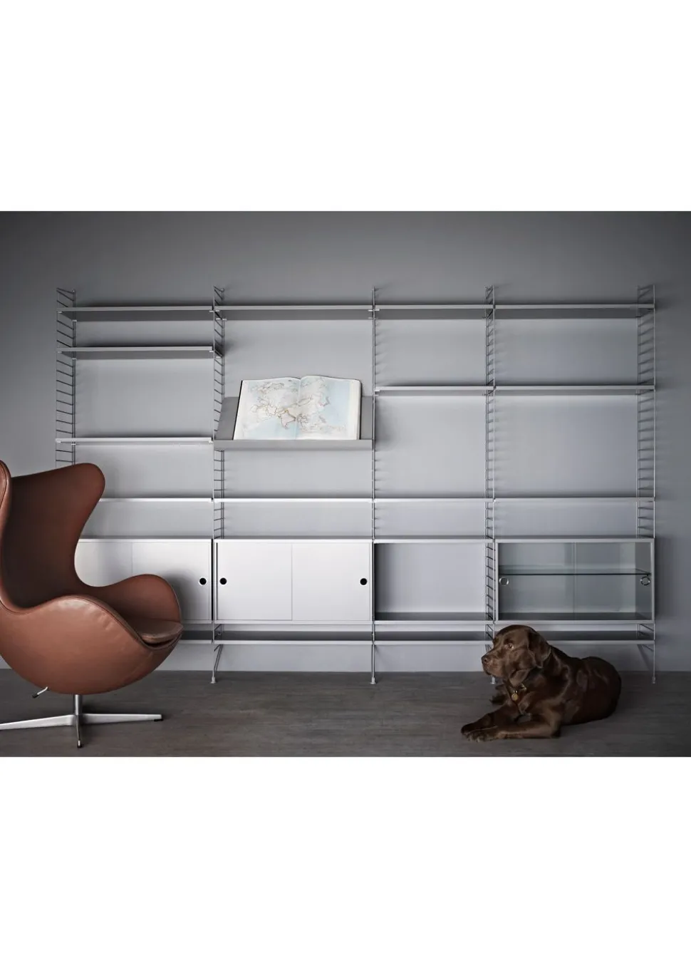 Cabinet w/ Sliding Doors