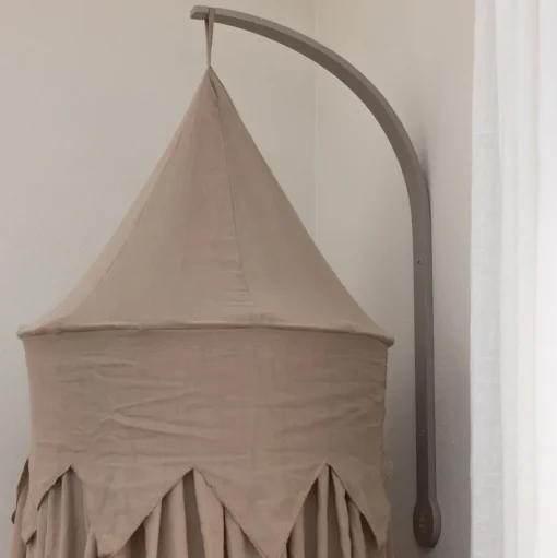 Canopy holder, wall-mounted