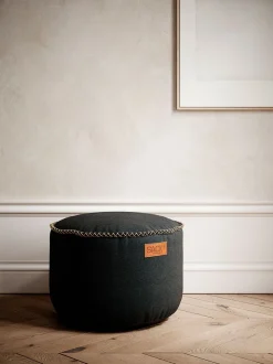 Canvas Pouf