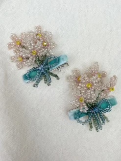 Celebration bouquet hair clip - 2 pack