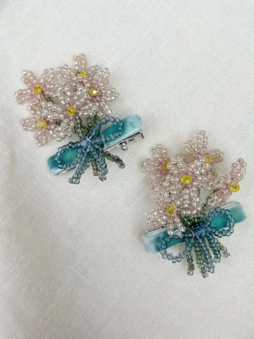 Celebration bouquet hair clip - 2 pack