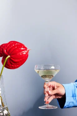 Champagne Saucer Bubbles