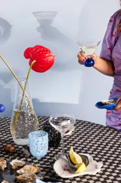 Champagne Saucer Bubbles