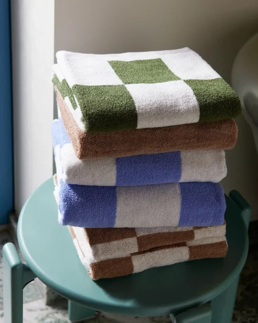 Check Bath Mat