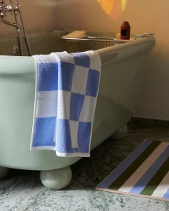 Check Bath Mat