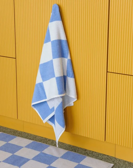 Check Bath Mat