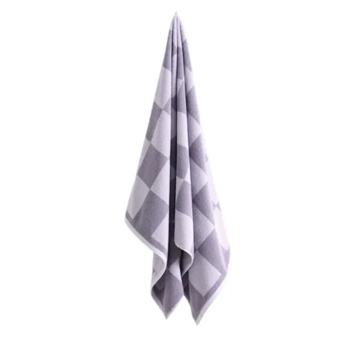 Check Bath Towel