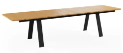 Chess Solid Table Inkl. 1 Butterfly extension leaf / GM 3420 by Nissen & Gehl