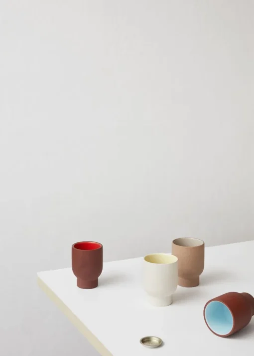 Clayware Cup - Tall - 2 pcs