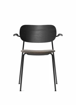 Co Chair w. Armrest / Black Base