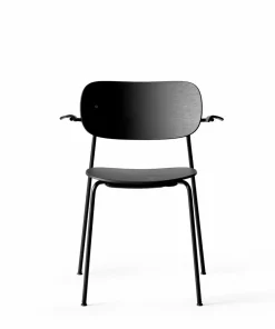 Co Chair w. Armrest / Black Base