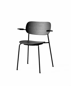 Co Chair w. Armrest / Black Base