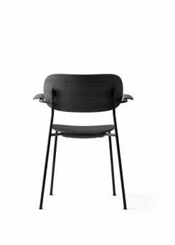 Co Chair w. Armrest / Black Base