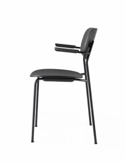 Co Chair w. Armrest / Black Base