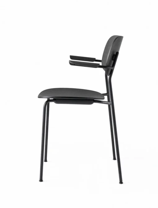 Co Chair w. Armrest / Black Base