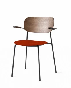 Co Chair w. Armrest / Black Base