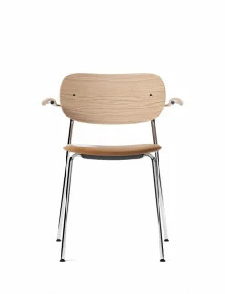 Co Chair w. Armrest / Chrome Base