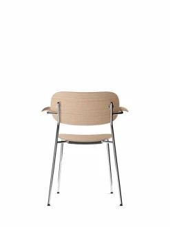 Co Chair w. Armrest / Chrome Base