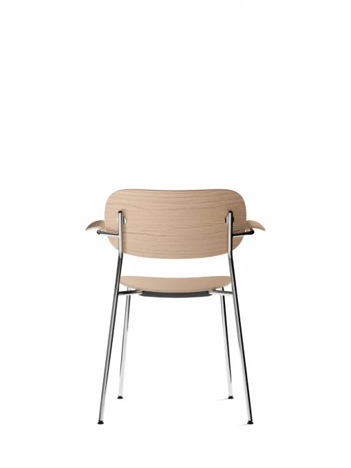Co Chair w. Armrest / Chrome Base