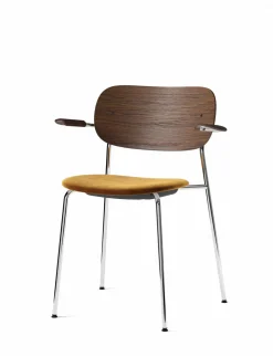 Co Chair w. Armrest / Chrome Base
