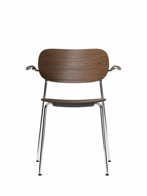 Co Chair w. Armrest / Chrome Base