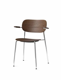 Co Chair w. Armrest / Chrome Base