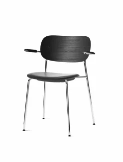 Co Chair w. Armrest / Chrome Base