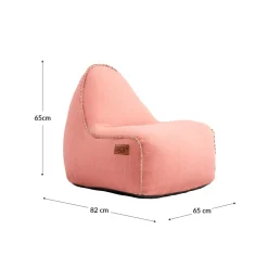 Cobana Junior Lounge Chair & Pouf