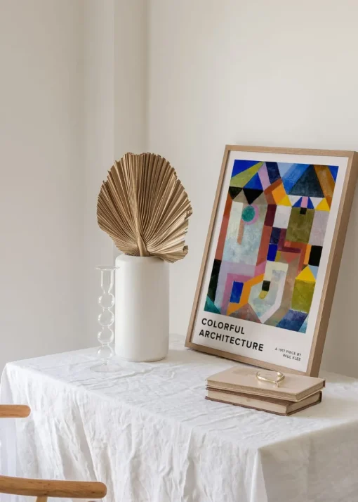 Colorful Architecture Poster