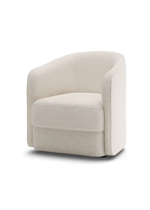 Covent Lounge Chair Narrow Swivel Base