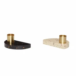 Crescent Candlesticks (set of 2)