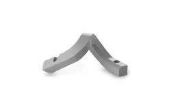 Crooked Candlestick Two Aluminium