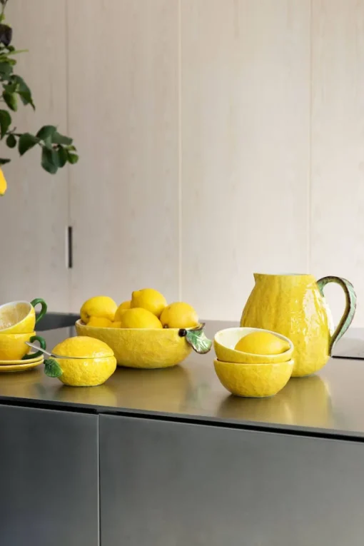 Cup And Plate Lemon