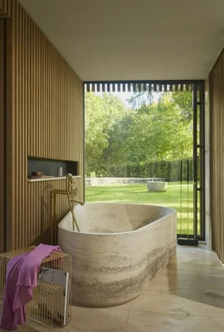 CURVA Stool and Shelf
