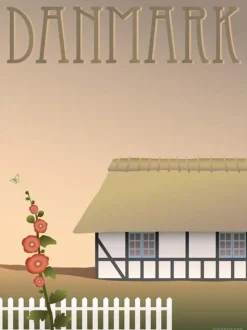 DANMARK Bondehuset - plakat