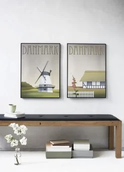 DANMARK Bondehuset - plakat