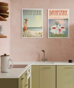 Danmark Jordbær - Poster