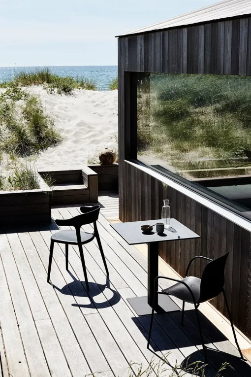 Dining table chair Luna Stripe