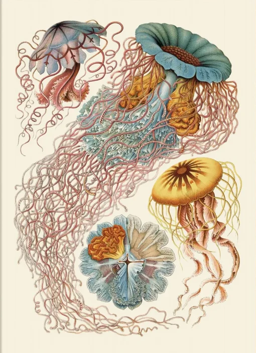 Discomedusae. Nature Poster #8200