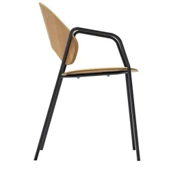Dosina dining chair with armrest