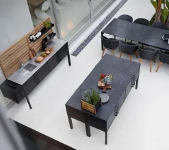 Drop kitchen main module incl. 3 shelves