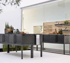 Drop kitchen main module incl. 3 shelves