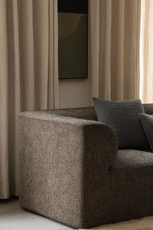 Eave Modular Sofa, 86, 2 Seater, Configuration 1