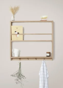 Eli Shelf With Hooks