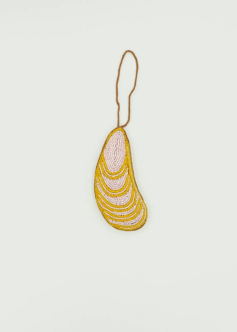 Embroidered Clam Shell