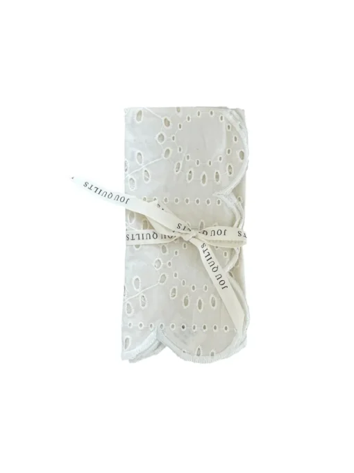 Embroidery anglaise napkin