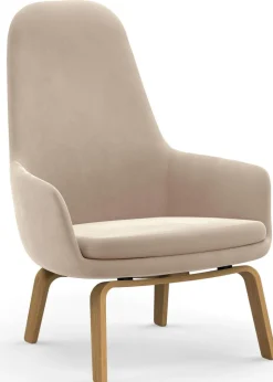 Era Lounge Chair High Wood