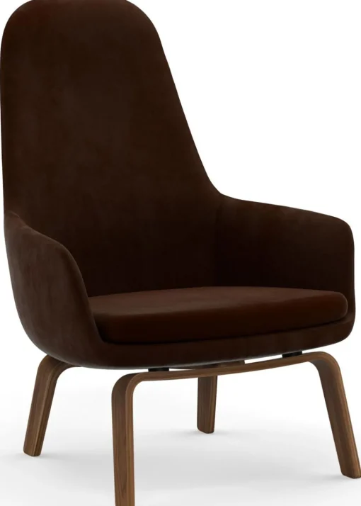 Era Lounge Chair High Wood