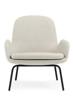 Era Lounge Chair Low Steel & Chrome