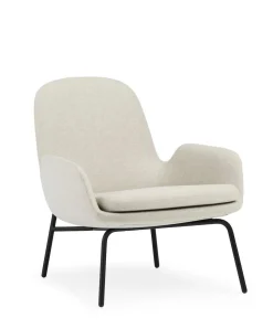 Era Lounge Chair Low Steel & Chrome